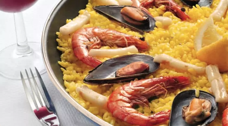 receta de paella ahumada